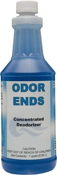 Detco - 32 oz Bottle Deodorizer - Liquid, Unscented, Concentrated, Environmentally Safe - A1 Tooling