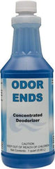 Detco - 32 oz Bottle Deodorizer - Liquid, Unscented, Concentrated, Environmentally Safe - A1 Tooling