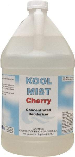 Detco - 1 Gal Bottle Deodorizer - Liquid, Cherry Scent, Concentrated, Environmentally Safe - A1 Tooling