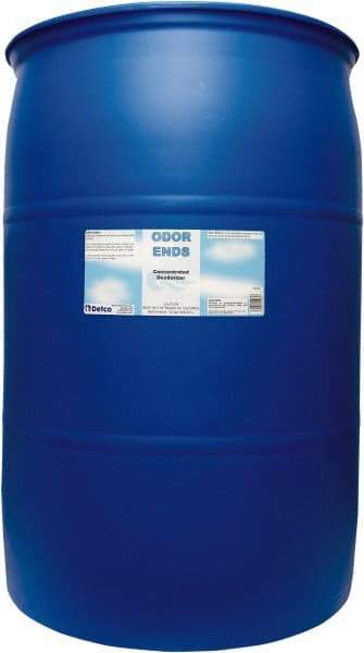 Detco - 55 Gal Drum Deodorizer - Liquid, Unscented, Concentrated, Environmentally Safe - A1 Tooling