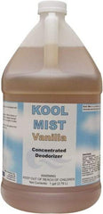 Detco - 1 Gal Bottle Deodorizer - Liquid, Vanilla Scent, Concentrated, Environmentally Safe - A1 Tooling