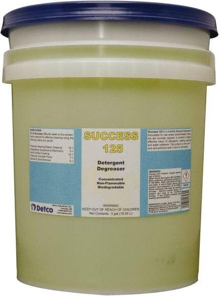 Detco - 5 Gal Bucket Cleaner/Degreaser - Liquid, Butyl-Based, Unscented - A1 Tooling