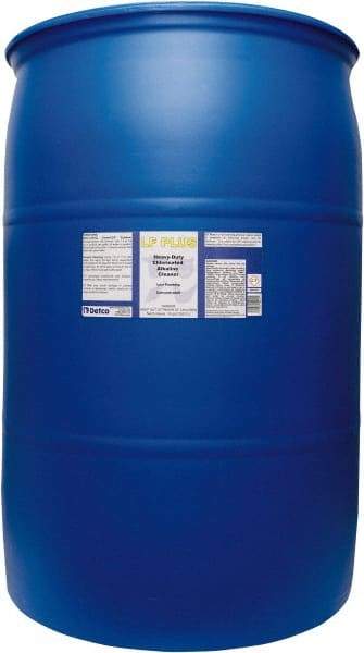 Detco - 55 Gal Drum Cleaner/Degreaser - Liquid, Alkaline, Unscented - A1 Tooling