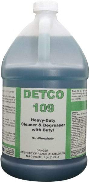 Detco - 1 Gal Bottle Cleaner/Degreaser - Liquid, Butyl-Based, Unscented - A1 Tooling