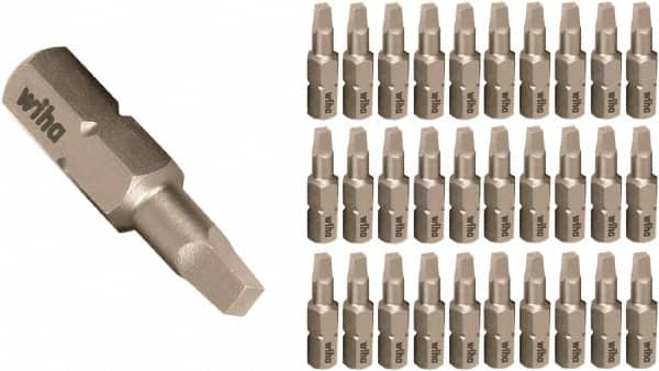 Wiha - 1/4" Drive, #2 Insert Screwdriver Bit - 25mm OAL - A1 Tooling