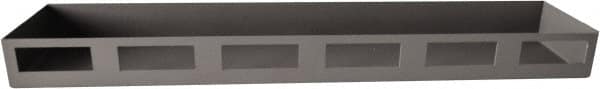 Durham - Gray, Steel, Cabinet Shelf - 18" Wide x 4" Deep x 1-1/2" High Body - A1 Tooling