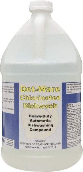 Detco - 1 Gal Bottle Automatic Dishwashing Liquid - Unscented - A1 Tooling