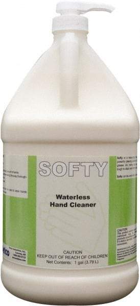 Detco - 1 Gal Bottle Waterless Cream Waterless Hand Cleaner - White, Banana Scent - A1 Tooling