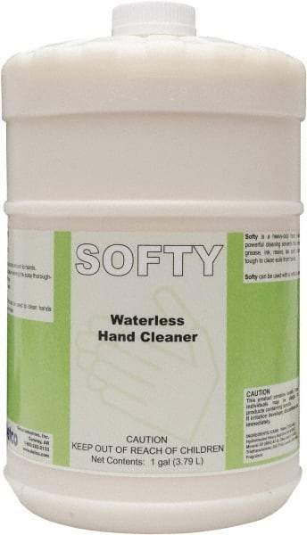 Detco - 1 Gal Bottle Waterless Cream Waterless Hand Cleaner - White, Banana Scent - A1 Tooling