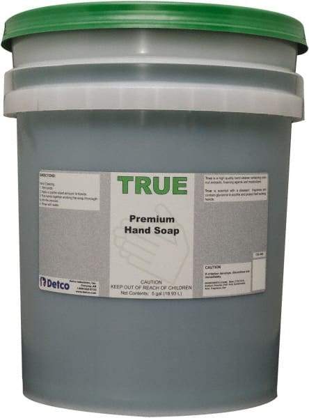 Detco - 5 Gal Pail Liquid Hand Cleaner - Green, Herbal Scent - A1 Tooling