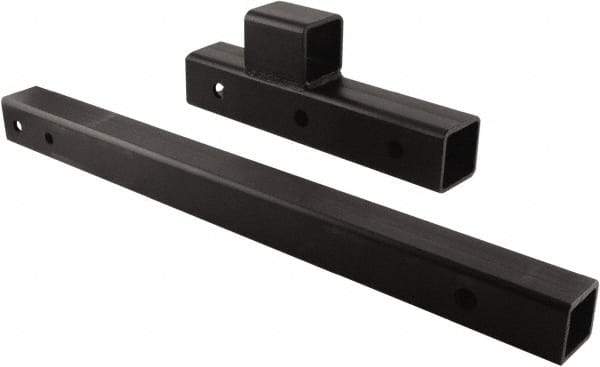 Erickson Manufacturing - Steel Tailgate Extender High Mount Adapter - 2" Wide x 24" Long, Black, For Use with The Big Bed Sr. & The Big Bed Jr. - A1 Tooling