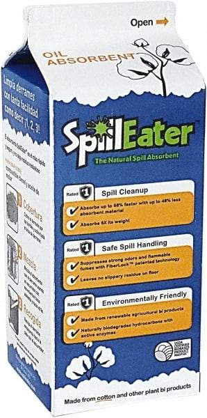 SpillEater - 2 Lb Box Cellulose Granular Absorbent - Spill Containment - A1 Tooling