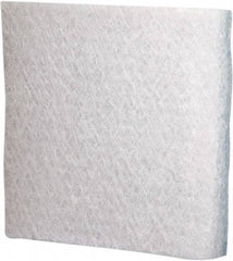 Made in USA - 16" High x 25" Wide x 2" Deep, Fiberglass Air Filter Media Pad - MERV <5, 833 CFM, >20% Capture Efficiency, 300 Max FPM, 180°F Max, Use with Any Unit - A1 Tooling