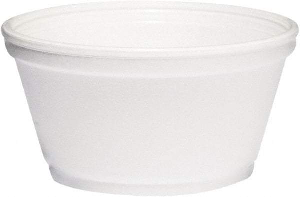 DART - Foam Container, 8 oz, 1000/Carton - White - A1 Tooling