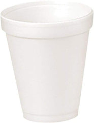 DART - Foam Drink Cups, 4 oz, 25/Bag, 40 Bags/Carton - White - A1 Tooling