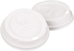 Dixie - Dome Lid Fits 10-16 oz Perfectouch Cups, 12-20 oz Hot Cups, WiseSize, 500/CT - White - A1 Tooling