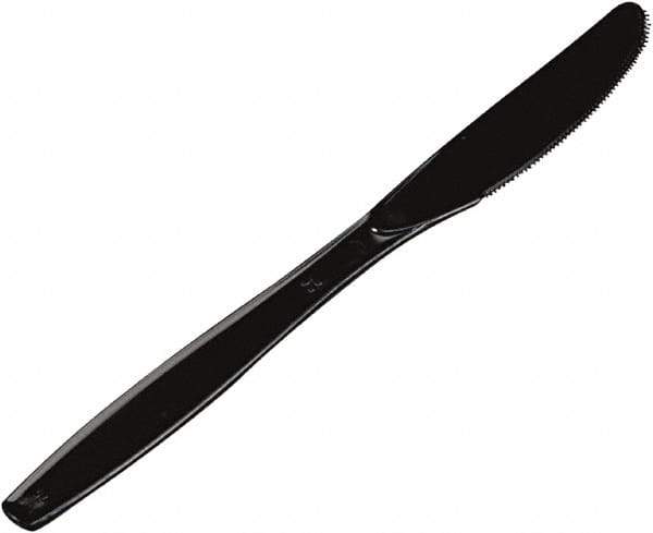 Dixie - Plastic Cutlery, Heavyweight Knives - Black - A1 Tooling