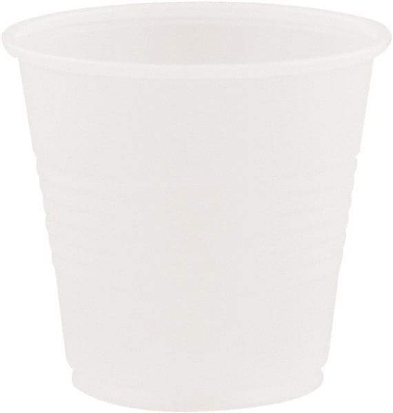 DART - Conex Galaxy Polystyrene Plastic Cold Cups, 3.5 oz, 100 Sleeve, 25 Sleeves/Carton - Translucent - A1 Tooling