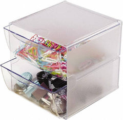 Deflect-o - Clear Desk Top Organizer - Plastic - A1 Tooling