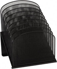 Safco - Black Document Organizer - Steel, Mesh - A1 Tooling