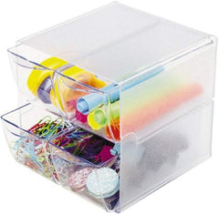 Deflect-o - Clear Desk Top Organizer - Plastic - A1 Tooling