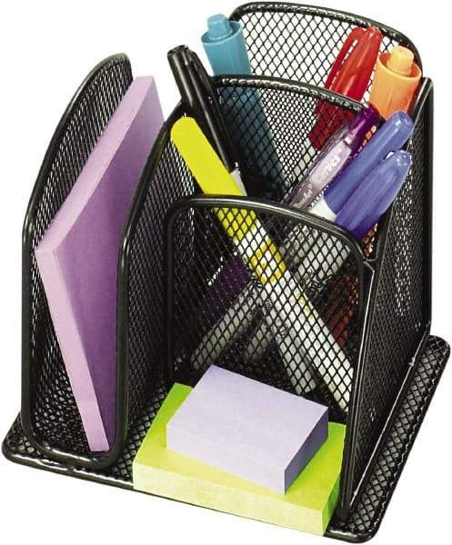 Safco - Black Desk Top Organizer - Steel - A1 Tooling