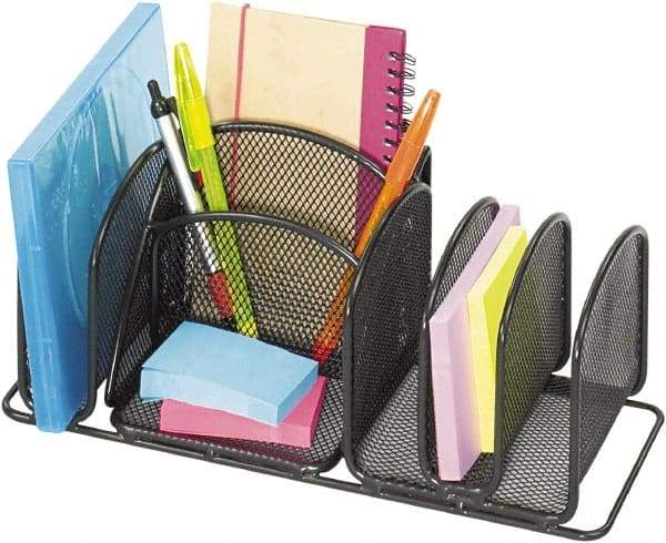 Safco - Black Desk Top Organizer - Steel - A1 Tooling