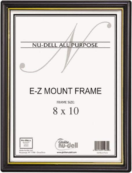 Nudell - Black/Gold Document Holders-Certificate/Document - 10" High x 8" Wide - A1 Tooling