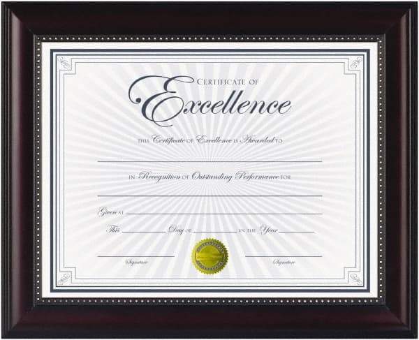 Dax - Rosewood Document Holders-Certificate/Document - 11" High x 8-1/2" Wide - A1 Tooling