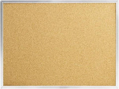 Mead - 24" Wide x 18" High Open Cork Bulletin Board - Natural (Color) - A1 Tooling