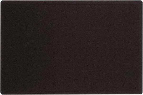 Quartet - 48" Wide x 36" High Cork Bulletin Board - Fabric, Black - A1 Tooling