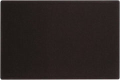 Quartet - 48" Wide x 36" High Cork Bulletin Board - Fabric, Black - A1 Tooling