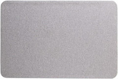 Quartet - 36" Wide x 24" High Cork Bulletin Board - Fabric, Gray - A1 Tooling