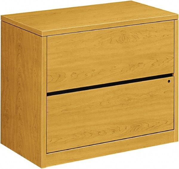 Hon - 36" Wide x 29-1/2" High x 20" Deep, 2 Drawer Lateral File - Woodgrain Laminate, Harvest - A1 Tooling