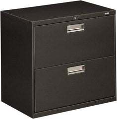 Hon - 30" Wide x 28-3/8" High x 19-1/4" Deep, 2 Drawer Roll-Out - Steel, Charcoal - A1 Tooling