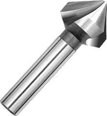 Magafor - 28mm Head Diam, 0.472" Shank Diam, 3 Flute 90° Cobalt Countersink - A1 Tooling