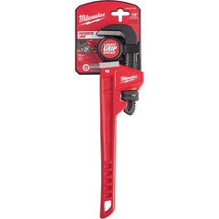 Milwaukee Tool - Pipe Wrenches; Type: Pipe Wrench ; Maximum Pipe Capacity (Inch): 2 ; Overall Length (Inch): 12 ; Material: Steel ; Additional Information: Ergonomic Handle Form - Exact Industrial Supply