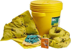 Brady SPC Sorbents - 16 Gal Capacity Chemical Spill Kit - 20 Gal Polyethylene Drum - A1 Tooling