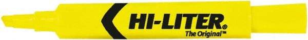 HiLiter - Yellow Highlighter - Chisel Tip, AP Nontoxic Ink - A1 Tooling