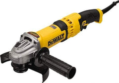 DeWALT - 6" Wheel Diam, 11,000 RPM, Corded Angle & Disc Grinder - 5/8-11 Spindle - A1 Tooling