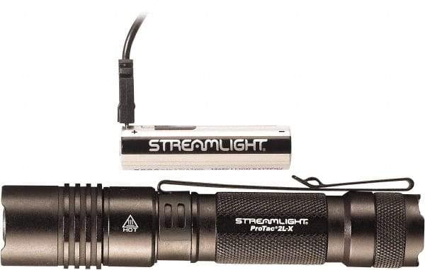 Streamlight - White LED Bulb, 500 Lumens, Industrial/Tactical Flashlight - Black Aluminum Body, 1 18650 Lithium-Ion Battery Included - A1 Tooling