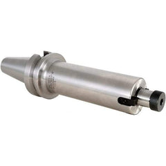 Techniks - BT40 Taper Face Mill Holder & Adapter - 1" Pilot Diam, 45mm Arbor Length - Exact Industrial Supply