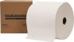 PRO-SOURCE - Dry General Purpose Wipes - Jumbo Roll, 12" x 12" Sheet Size, White - A1 Tooling