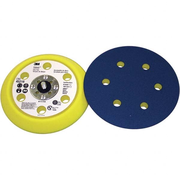 3M - Disc Backing Pads Backing Pad Type: Disc Pad Pad Diameter (Inch): 6 - A1 Tooling