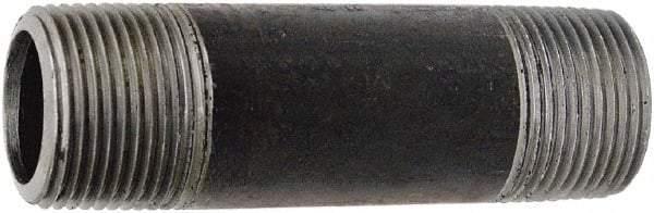 Value Collection - Schedule 160, 2-1/2" Diam x 3" Long Black Pipe Nipple - Threaded - A1 Tooling