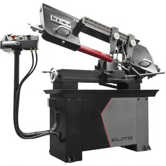 Jet - 8 x 13" Manual Horizontal Bandsaw - 1 Phase, 115/230 Volts, Variable Speed Pulley Drive - A1 Tooling