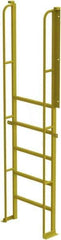 TRI-ARC - 102" 6 Step Configurable Crossover Ladder - 90° Incline, 1,000 Lb Capacity, 60" Platform Height, 30" Base Width x 15" Base Depth, Perforated Tread - A1 Tooling