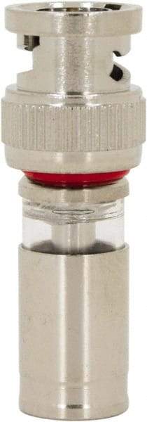 Ideal - Straight, BNC Compression Coaxial Connector - Compatible with RG59, Brass Body - A1 Tooling