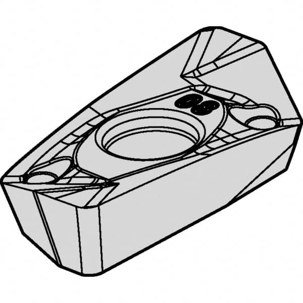 EC1408EGD KCPM40 Carbide Milling Insert TiAlN/AlCrN Finish, 0.688″ Long x 0.1772″ Thick x 0.334″ Wide