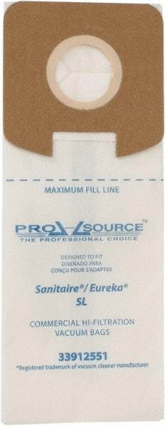 PRO-SOURCE - Meltblown Polypropylene & Paper Vacuum Bag - For Eureka Sanitaire Lightweights S782 & SC785 - A1 Tooling